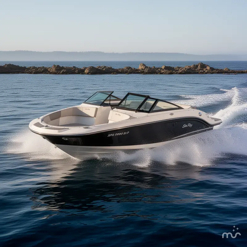 Slide: The Image of Sea Ray SPX 190 Outboard 2020 - 2