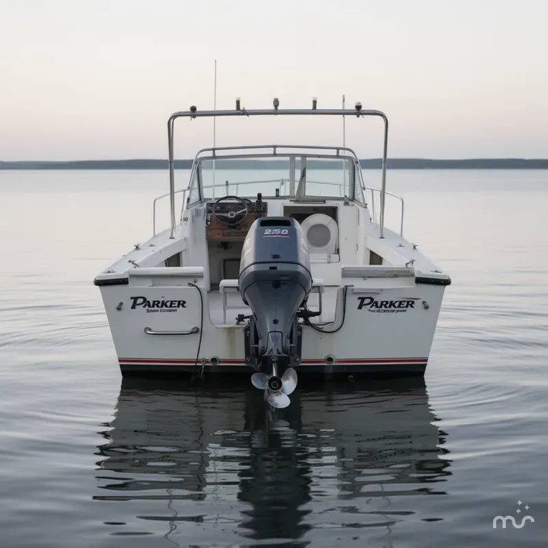 Slide: The Image of Parker 2520 Sport Cabin 1987 - 1