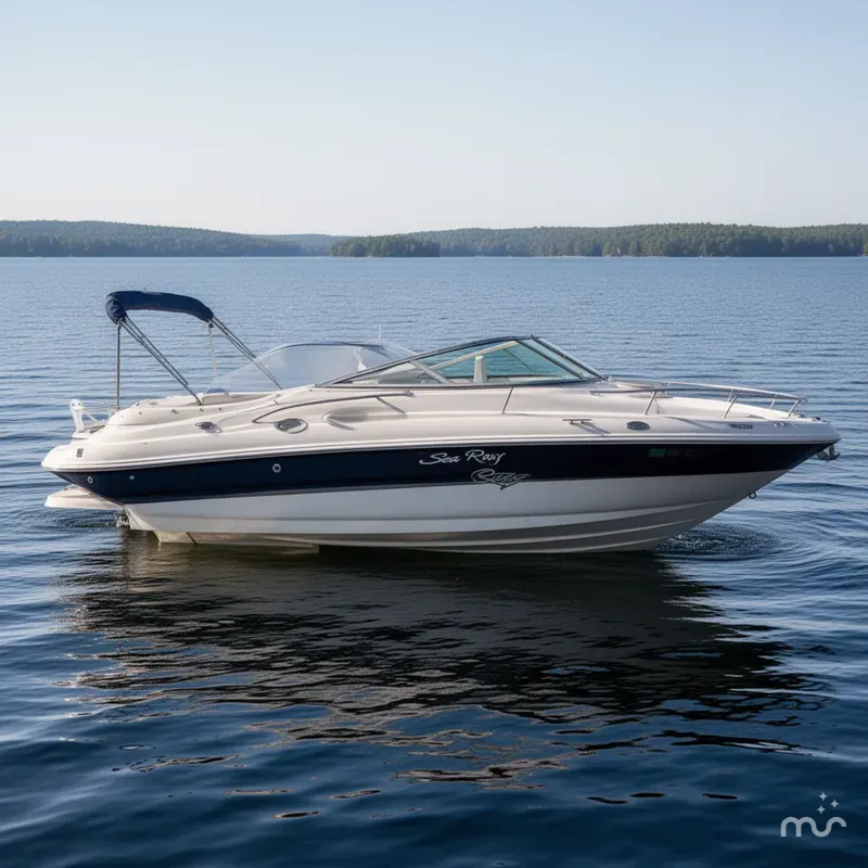 Slide: The Image of Sea Ray 240 Sundeck 2004 - 0
