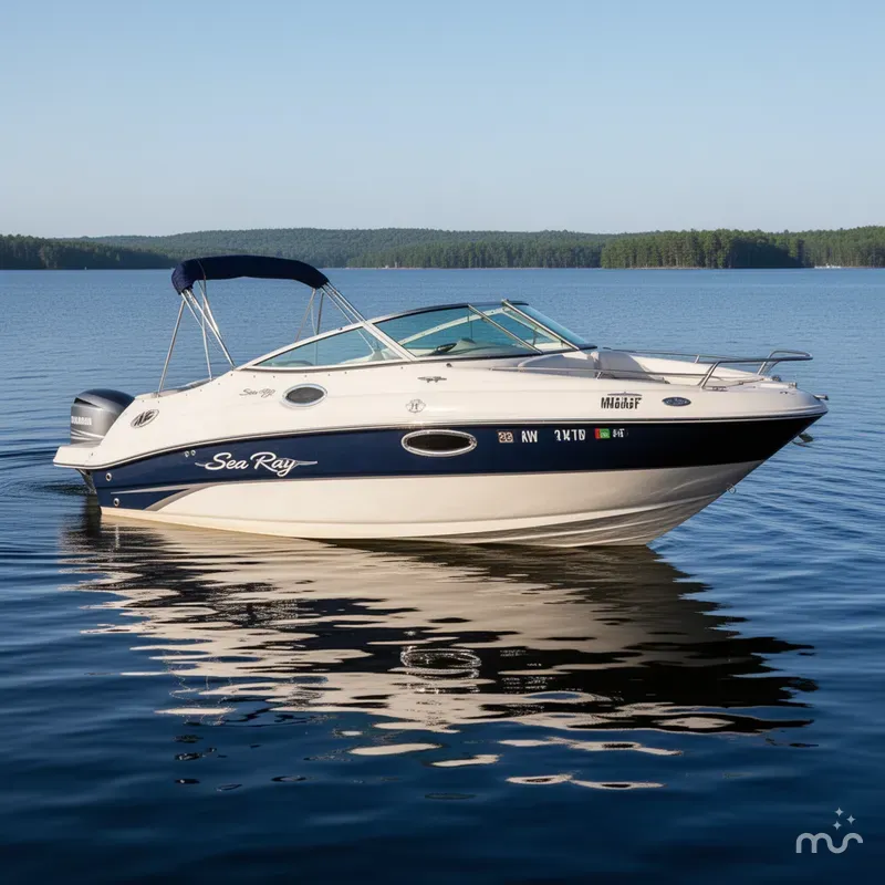Slide: The Image of Sea Ray 240 Sundeck 2004 - 2