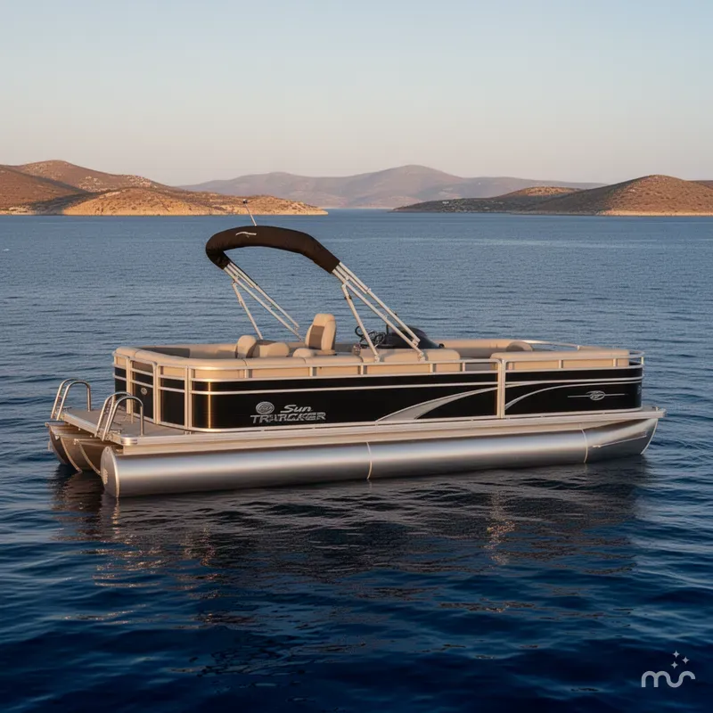 Slide: The Image of Sun Tracker Fishin' Barge 20 DLX 2026 - 2