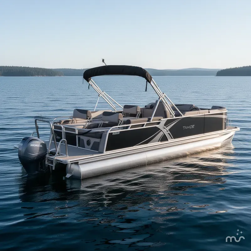 Slide: The Image of Tahoe LTZ 2385 Quad Lounge Shift Flip & Honda 4-Stroke EFI 2025 - 0