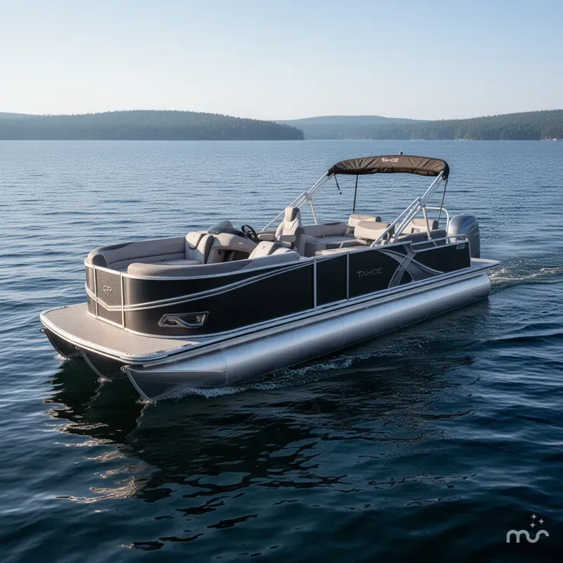 Slide: The Image of Tahoe LTZ 2385 Quad Lounge Shift Flip & Honda 4-Stroke EFI 2025 - 1