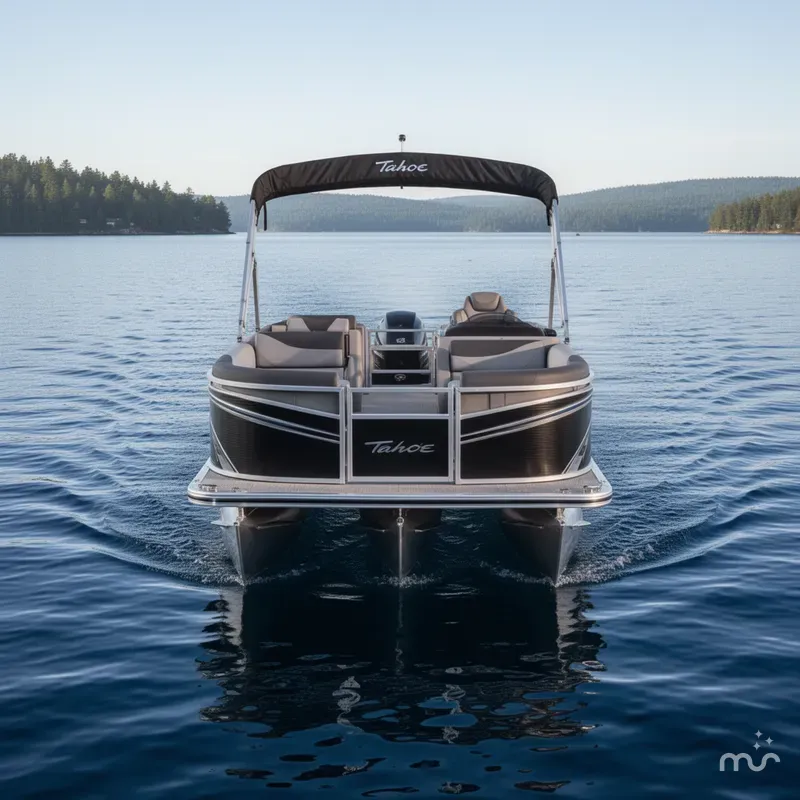 Slide: The Image of Tahoe LTZ 2385 Quad Lounge Shift Flip & Honda 4-Stroke EFI 2025 - 2