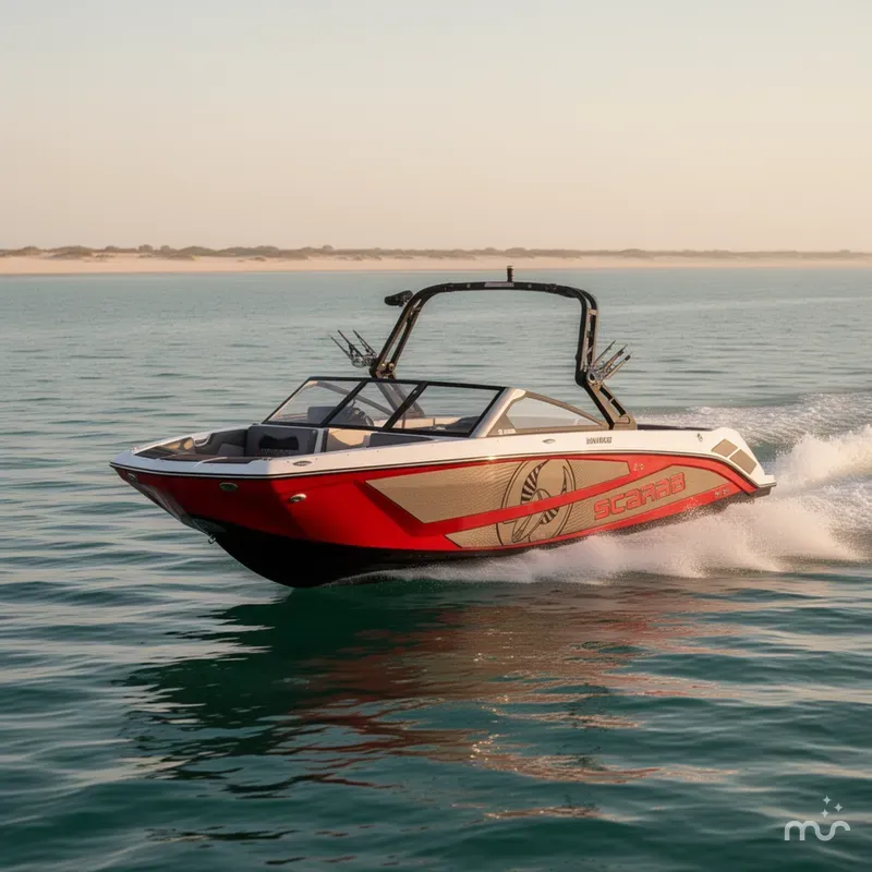 Slide: The Image of Scarab 235 LX Wake 2025 - 1