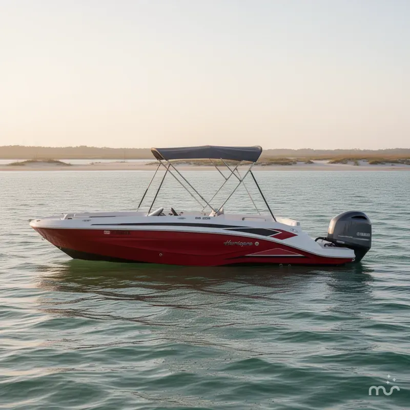 Slide: The Image of Hurricane SunDeck Sport 205 OB 2023 - 1