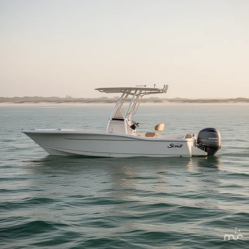 Slide: The Image of Scout 195 Sportfish 2022 - 2