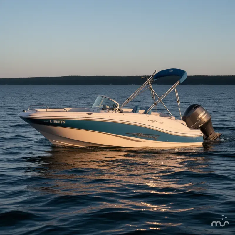 Slide: The Image of Hurricane SunDeck Sport 203 OB 2014 - 2