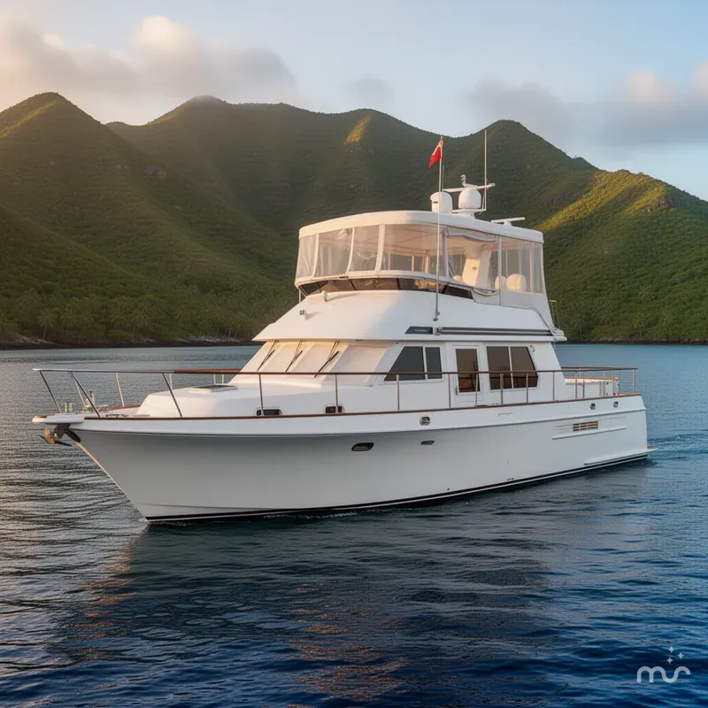 Slide: The Image of Ocean Alexander 486 Classicco Pilothouse 1999 - 2