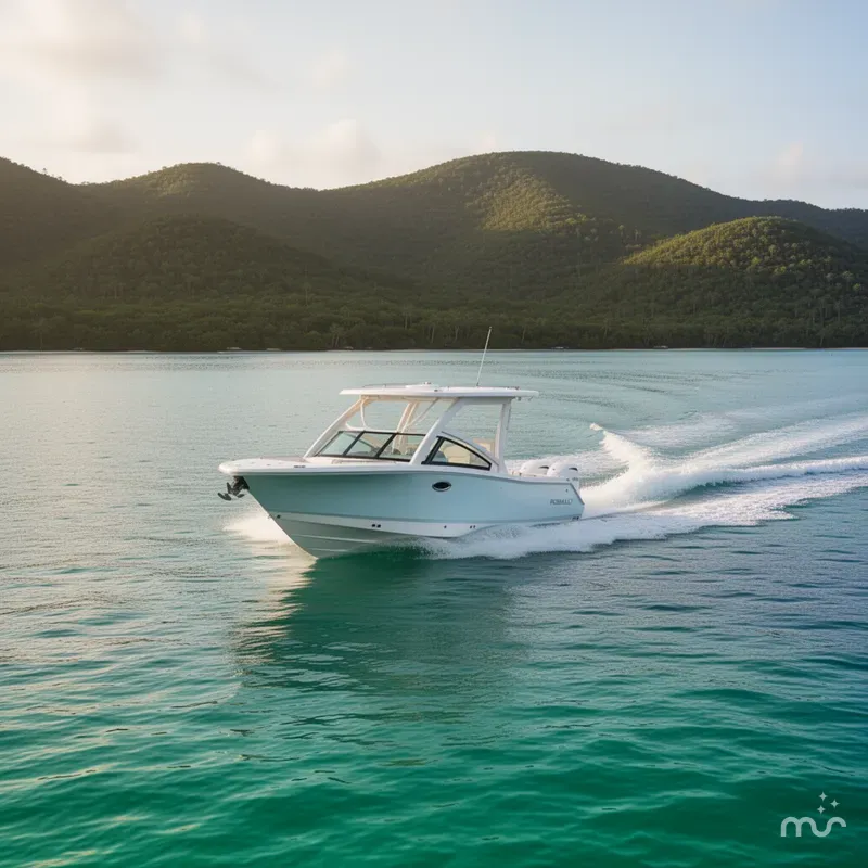 Slide: The Image of Robalo R257 Dual Console 2026 - 2