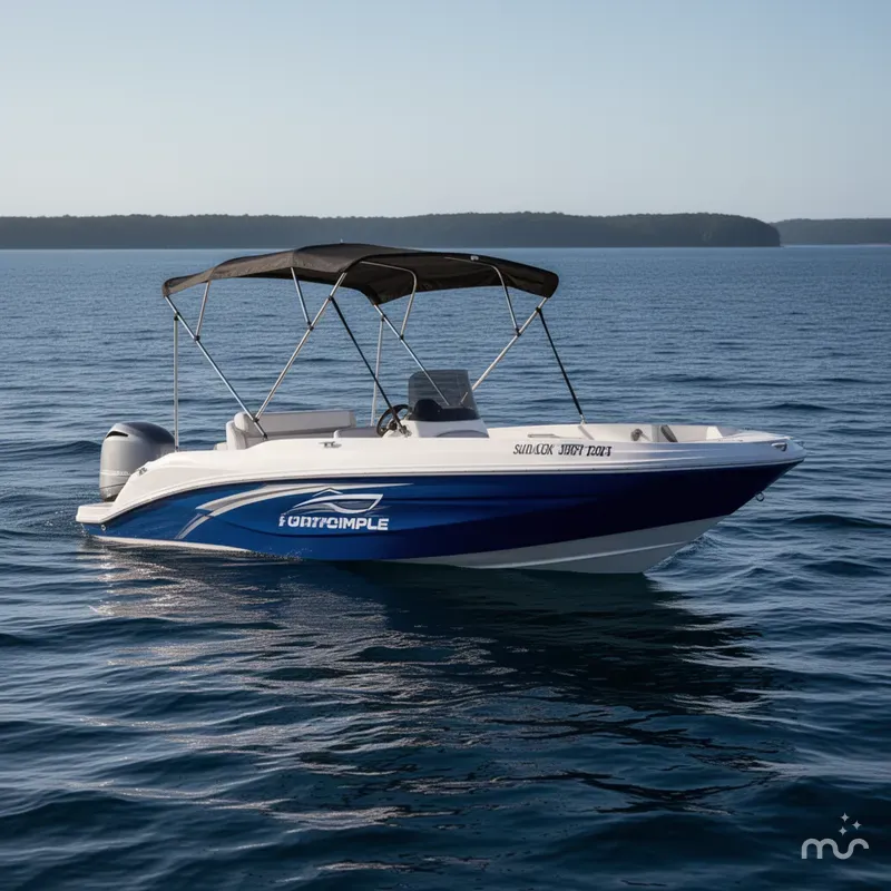 Slide: The Image of Hurricane SunDeck Sport 205 OB 2021 - 0