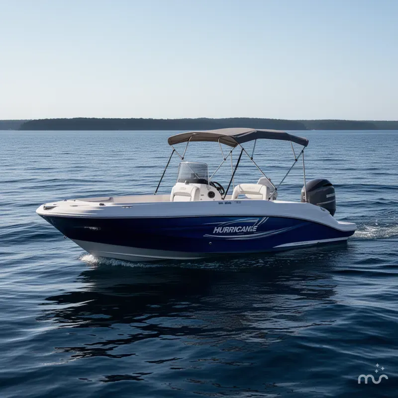 Slide: The Image of Hurricane SunDeck Sport 205 OB 2021 - 1