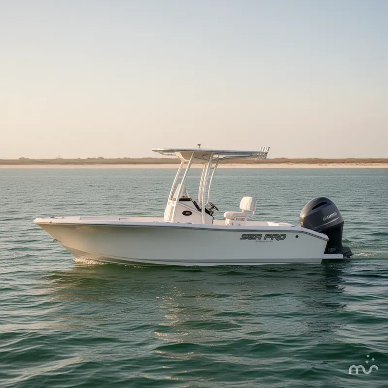 Slide: The Image of Sea Pro 199 Deep V Center Console 2023 - 2