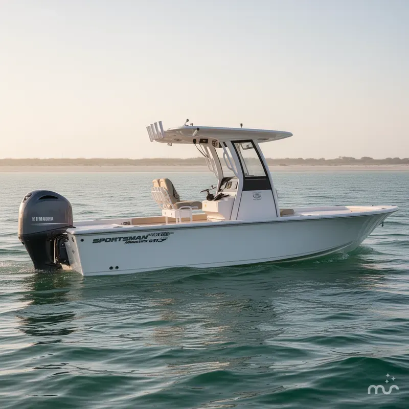 Slide: The Image of Sportsman Masters 247OE Bay Boat 2026 - 0