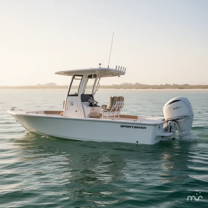 Slide: The Image of Sportsman Masters 247OE Bay Boat 2026 - 1