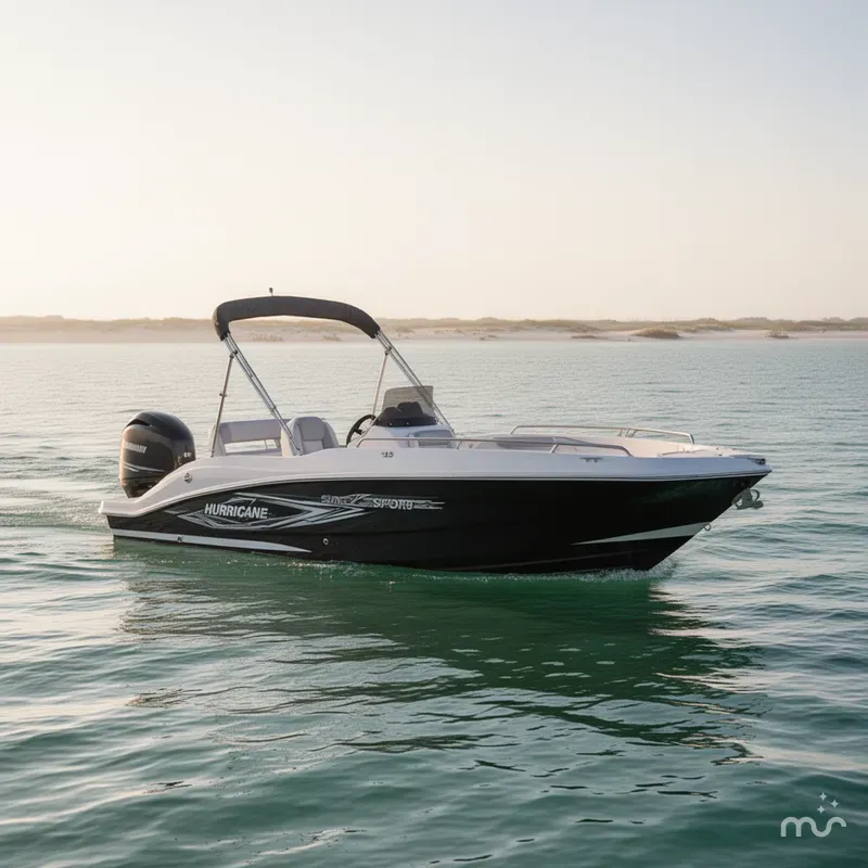 Slide: The Image of Hurricane SunDeck Sport 205 OB 2021 - 0