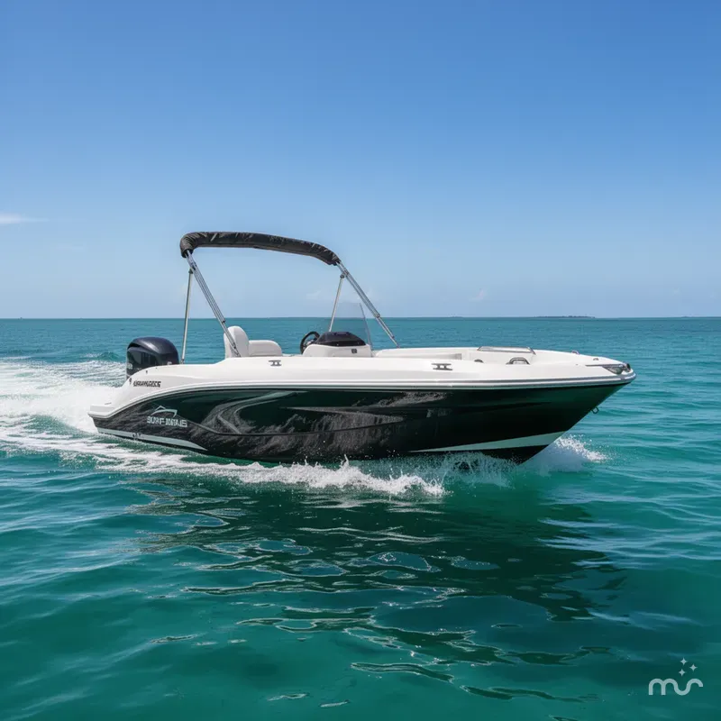 Slide: The Image of Hurricane SunDeck Sport 205 OB 2021 - 0