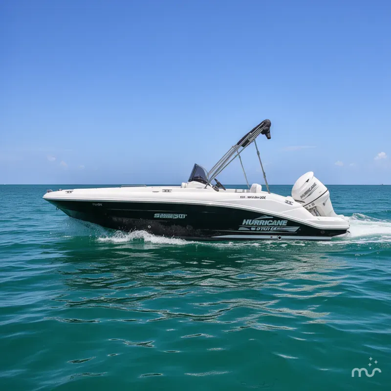 Slide: The Image of Hurricane SunDeck Sport 205 OB 2021 - 1