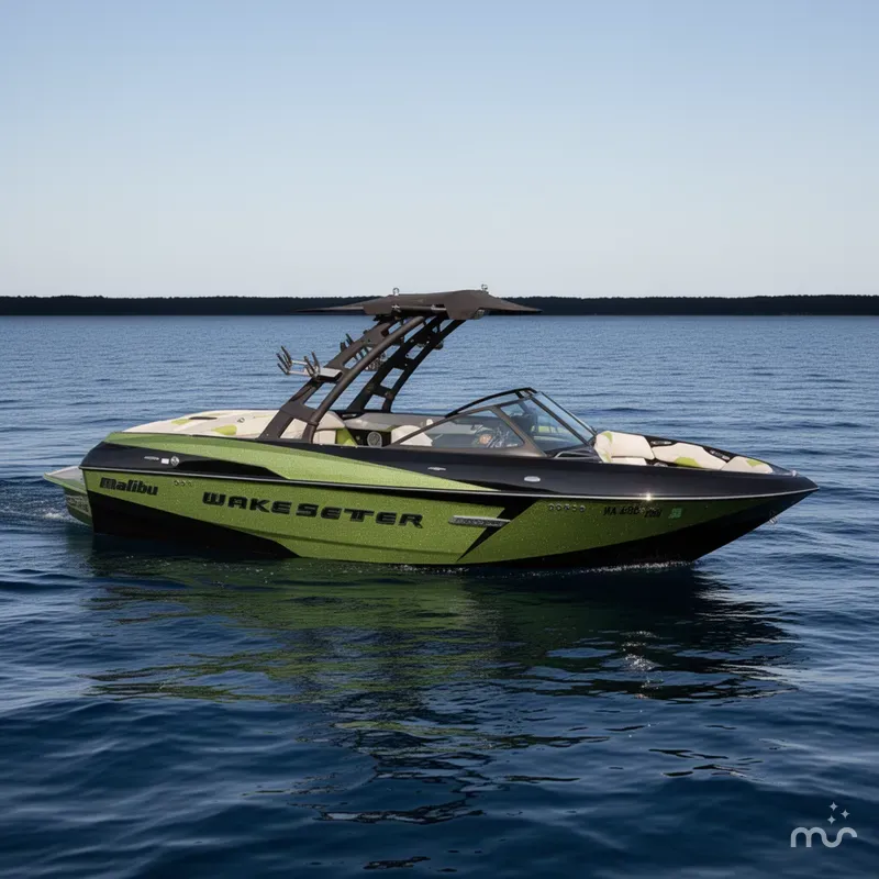 Slide: The Image of Malibu Wakesetter 22 VLX 2015 - 0