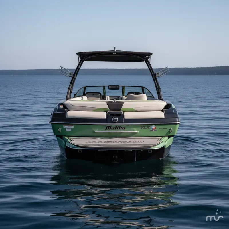Slide: The Image of Malibu Wakesetter 22 VLX 2015 - 2