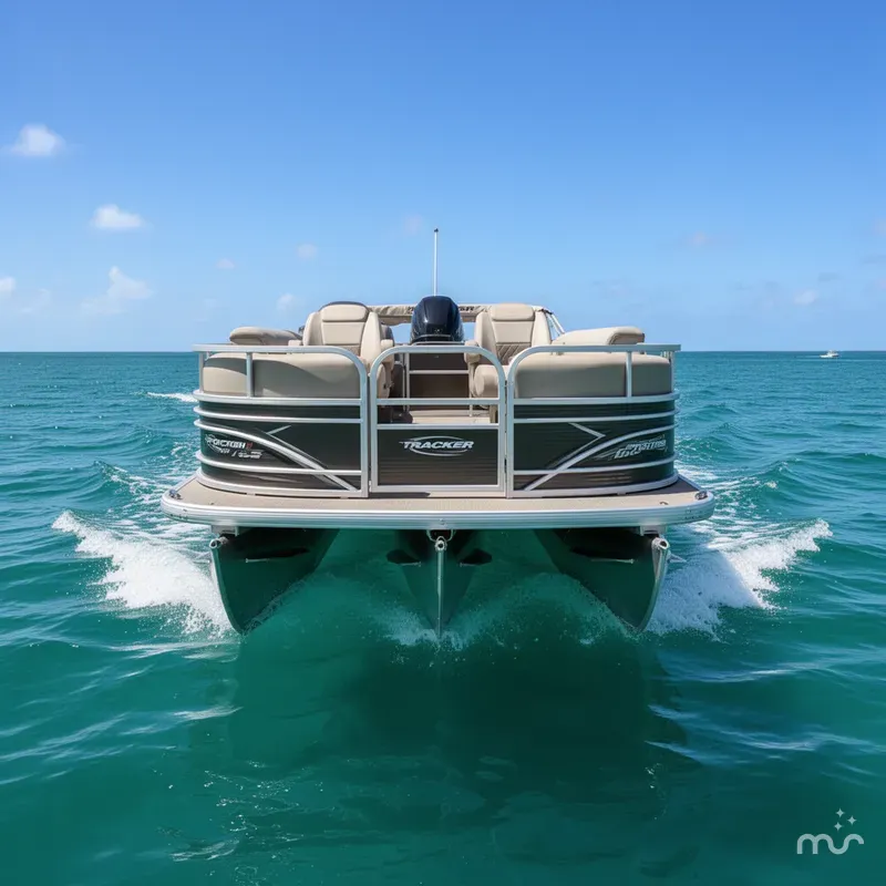 Slide: The Image of Tracker Sportfish 24 DLX 2023 - 2