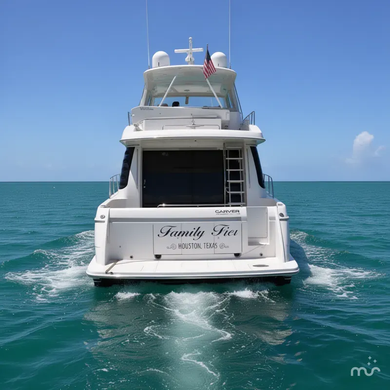 Slide: The Image of Carver Yachts 570 Voyager Pilothouse 2002 - 2