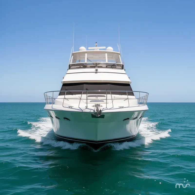 Slide: The Image of Carver Yachts 570 Voyager Pilothouse 2002 - 3