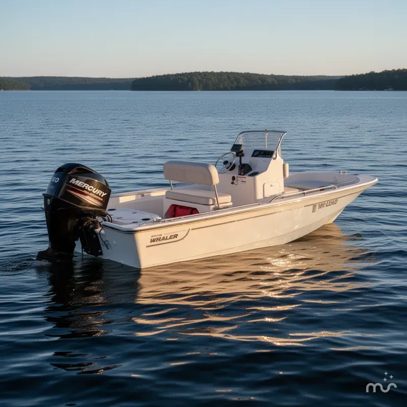 Slide: The Image of Boston Whaler 150 Montauk 2020 - 4