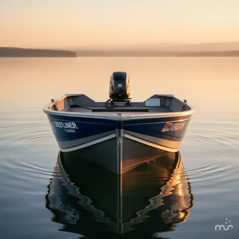 Slide: The Image of Crestliner 1600 Fish Hawk 2015 - 2