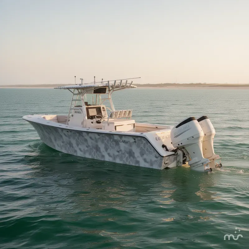 Slide: The Image of Regulator Marine 32 Center Console Offshore 2001 - 1