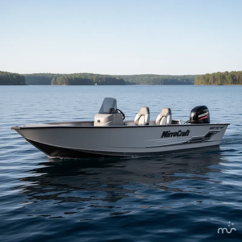 Slide: The Image of MirroCraft 60HP F167 Side Console 2025 - 0