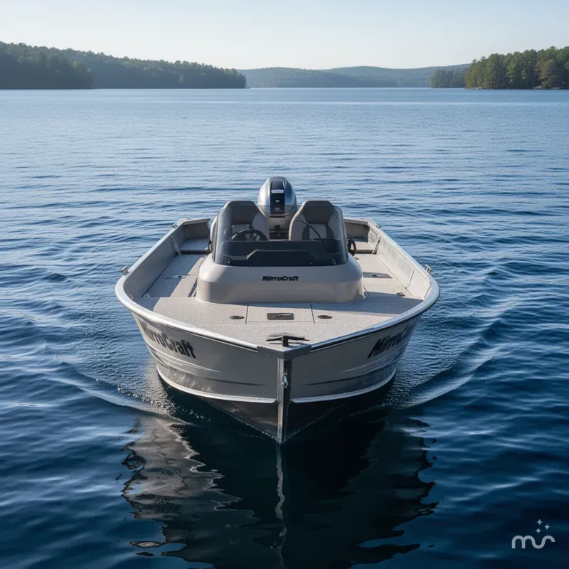 Slide: The Image of MirroCraft 60HP F167 Side Console 2025 - 2