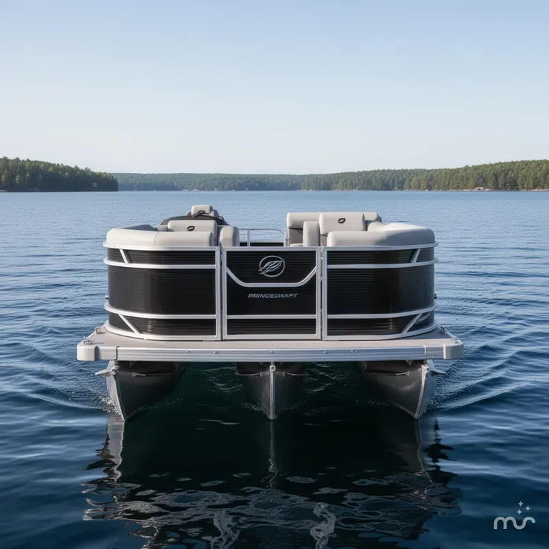 Slide: The Image of Princecraft Vectra 21 RL Dinette Swingback Pontoon & Mercury 4-Stroke EFI 2025 - 1