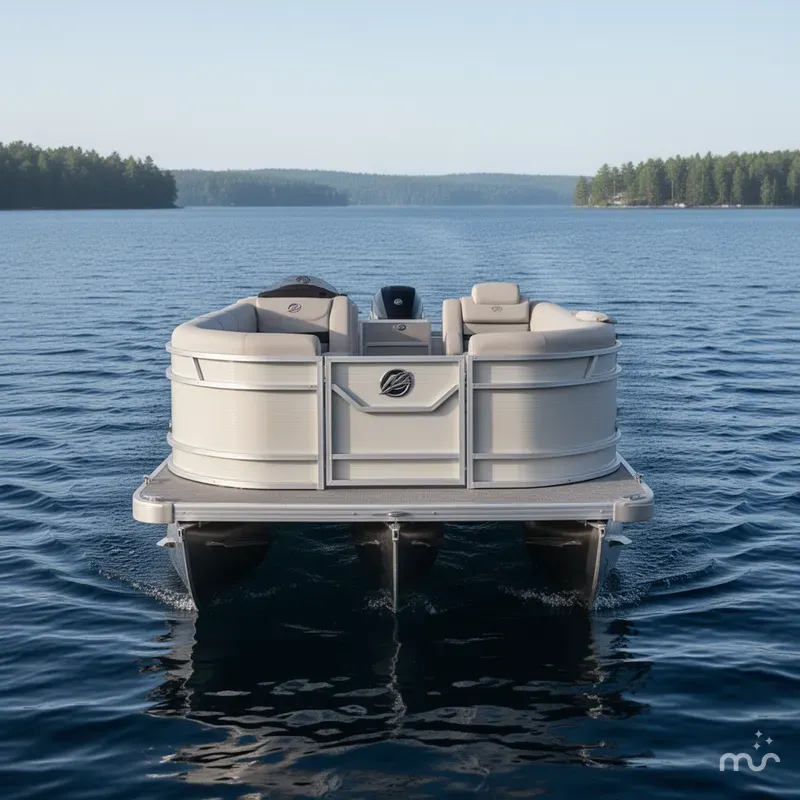Slide: The Image of Princecraft Vectra 23 RL Swingback Lounge Pontoon & Mercury 4-Stroke EFI 2025 - 1