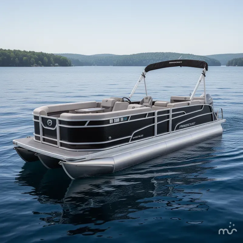 Slide: The Image of Princecraft Vectra 23 RL Swingback Pontoon & 150HP 2025 - 0