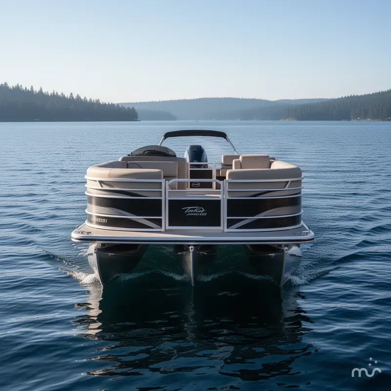 Slide: The Image of Tahoe Sport 2385 Swingback (VRB) & Honda 4-Stroke EFI 2025 - 1