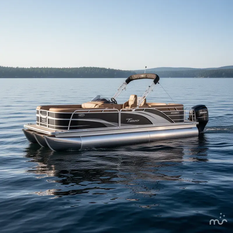 Slide: The Image of Tahoe Sport 2385 Swingback (VRB) & Honda 4-Stroke EFI 2025 - 2