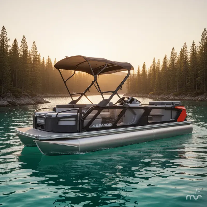 The Image of Sea-Doo Switch Cruise 21 - 230 hp Galvanized 2024 - 0
