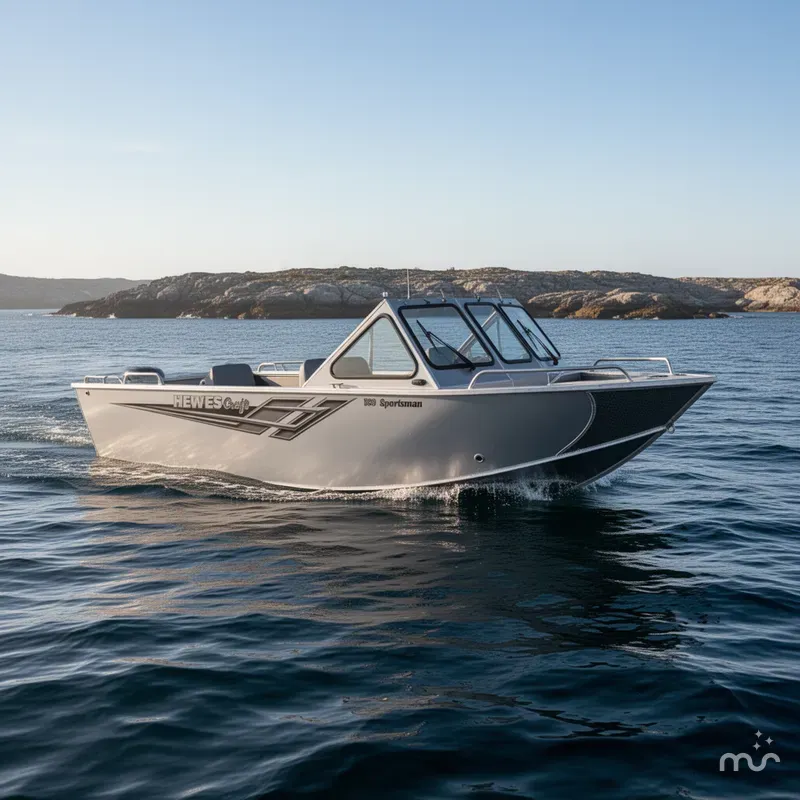 Slide: The Image of Hewescraft 180 Sportsman 2025 - 2