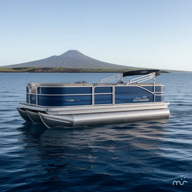 The Image of Sun Tracker Party Barge 18 DLX 2026 - 0