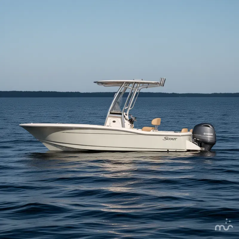 Slide: The Image of Scout 195 Sportfish 2022 - 2