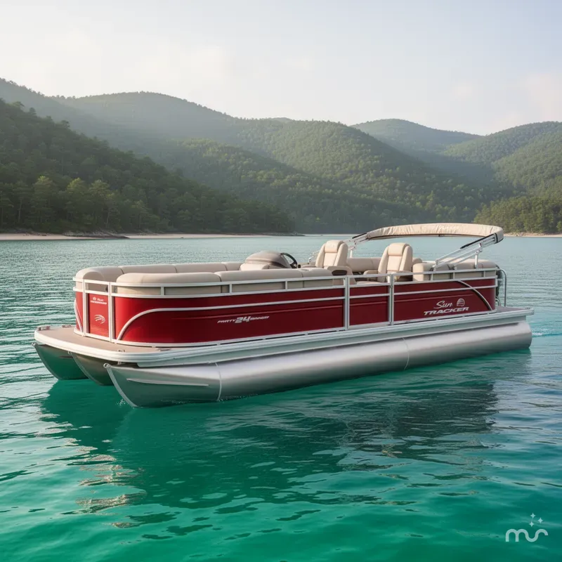 The Image of Sun Tracker Party Barge 24 DLX 2025 - 0