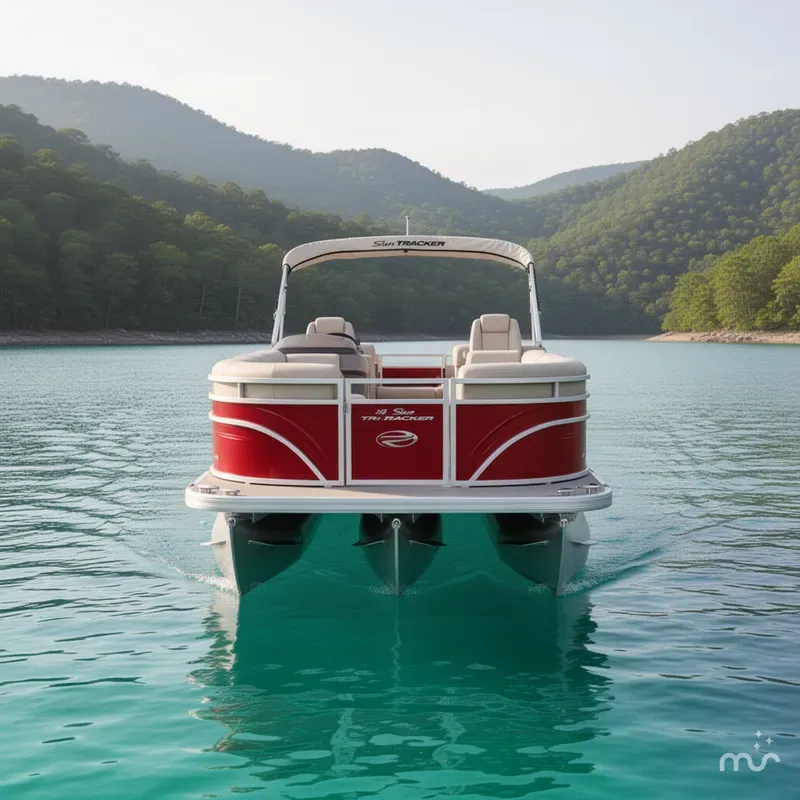 Slide: The Image of Sun Tracker Party Barge 24 DLX 2025 - 1