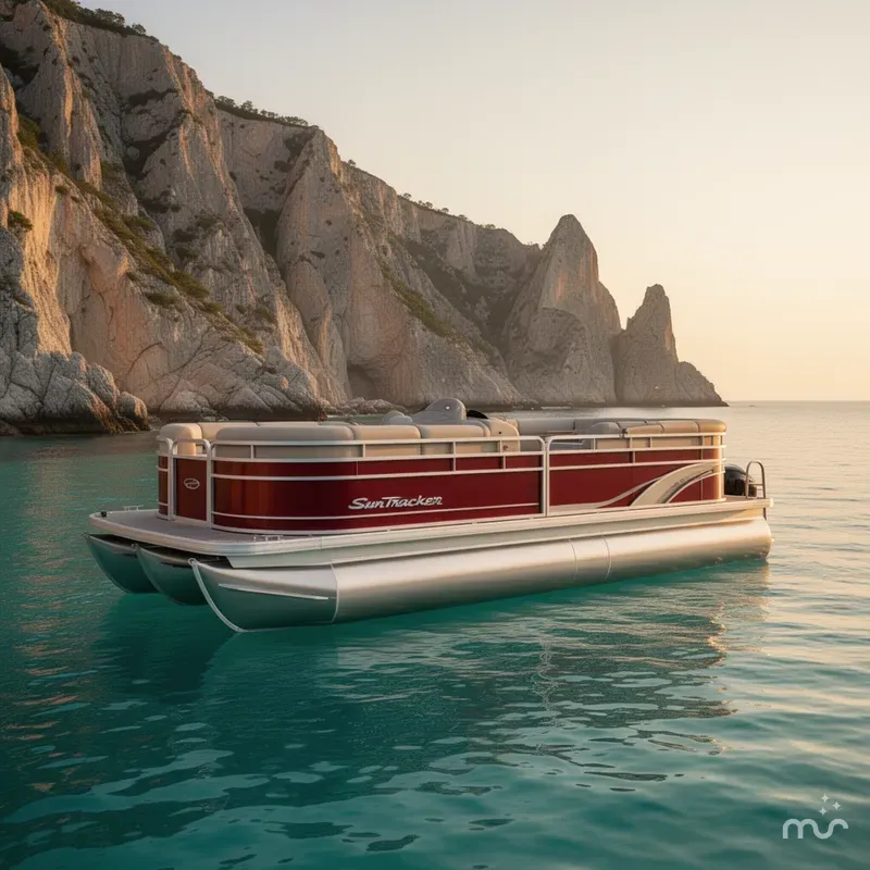 The Image of Sun Tracker Party Barge 24 DLX 2025 - 0