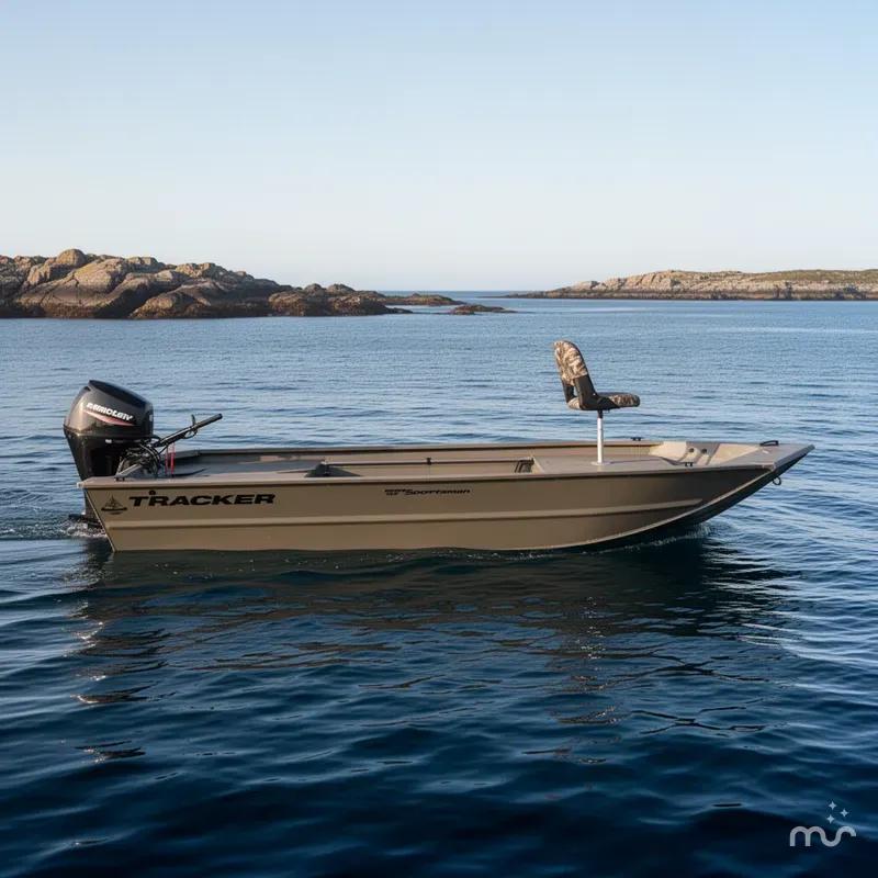 Slide: The Image of Tracker Grizzly 1654 T Sportsman 2026 - 2
