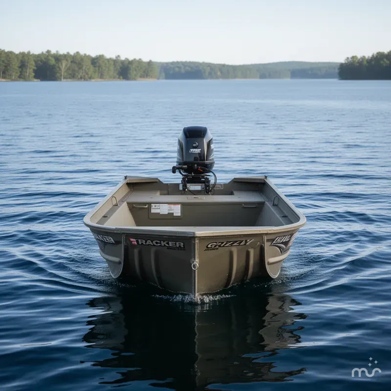 Slide: The Image of Tracker Grizzly 1754 Utility 2026 - 2