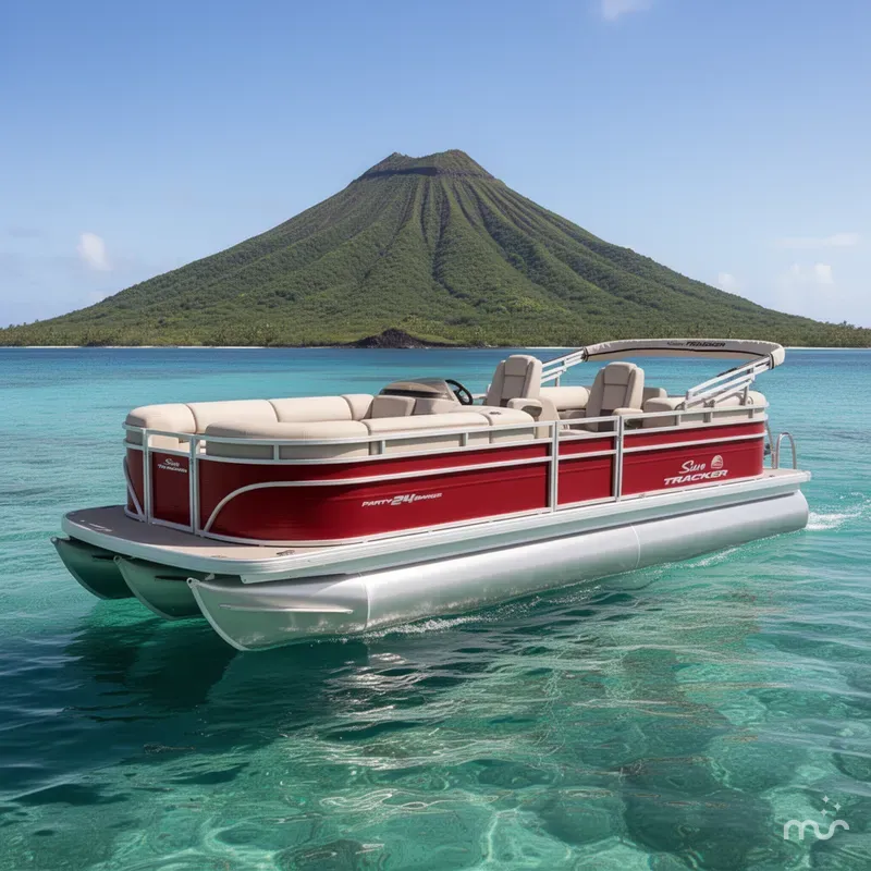 The Image of Sun Tracker Party Barge 24 DLX 2025 - 0