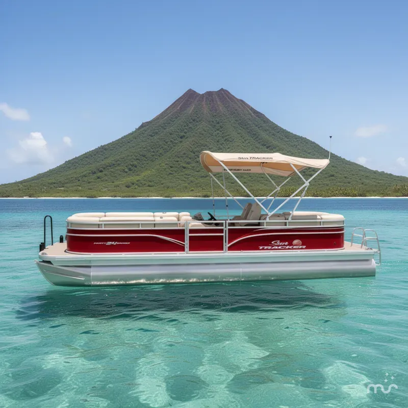 Slide: The Image of Sun Tracker Party Barge 24 DLX 2025 - 2