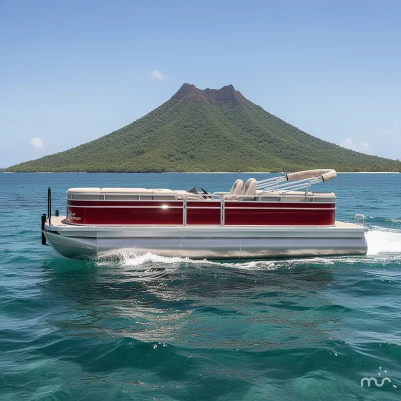 Slide: The Image of Sun Tracker Party Barge 24 DLX 2025 - 4