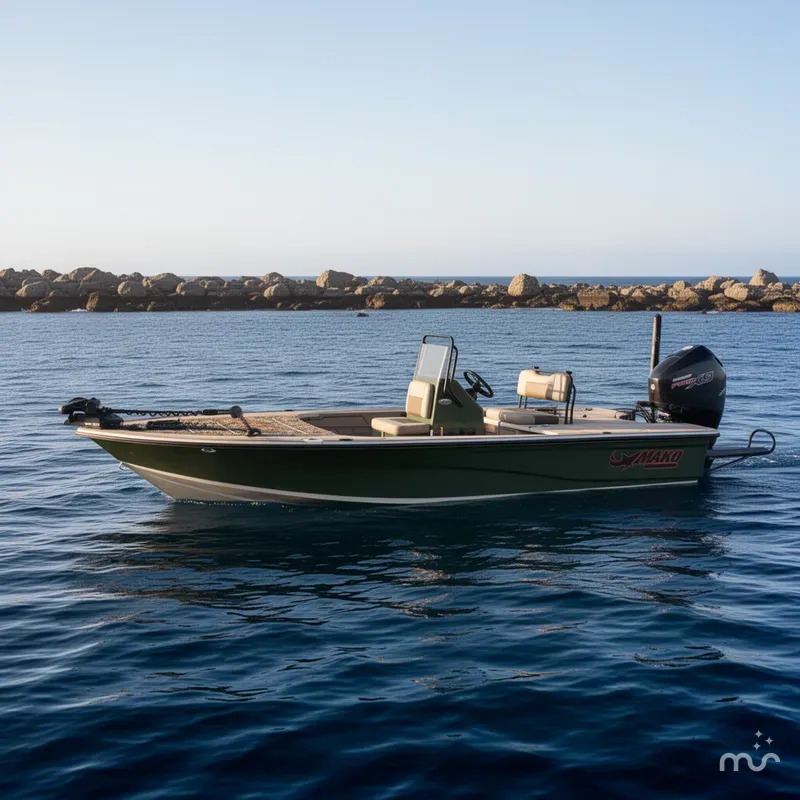 Slide: The Image of Mako 18 Pro Skiff Backwater Edition 2026 - 2
